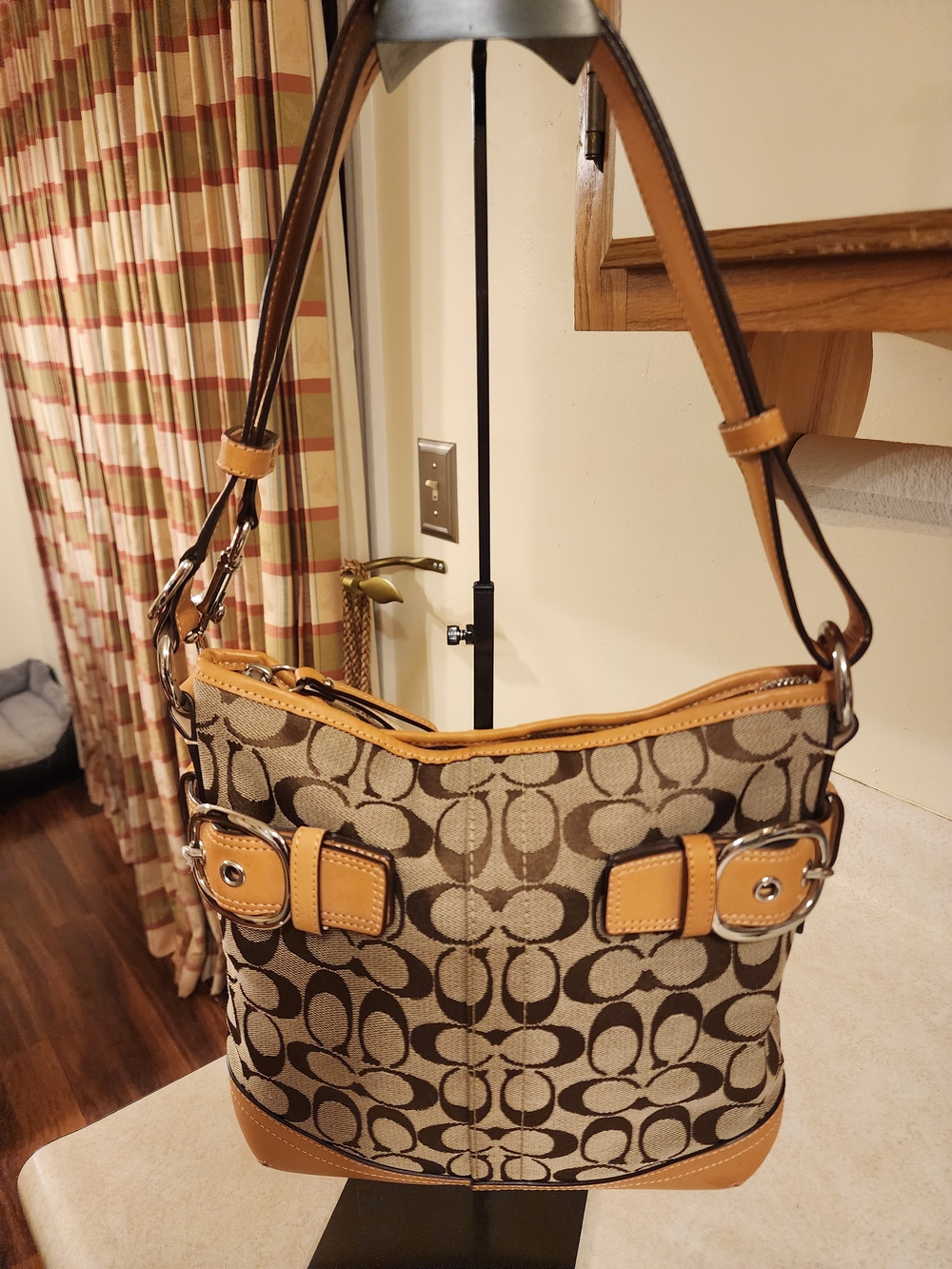 Coach Signature Soho Duffle Shoulder Bag